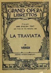 Cover of: Verdi's opera La traviata by Giuseppe Verdi