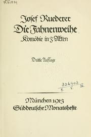 Die Fahnenweihe by Josef Ruederer