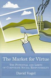 Cover of: The Market for Virtue by David Vogel