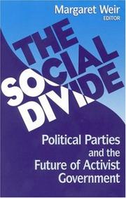 Cover of: The Social Divide by Margaret Weir, Margaret Weir