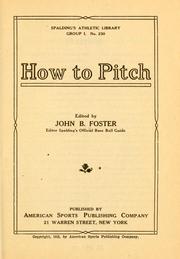 Cover of: How to pitch by John Buckingham Foster