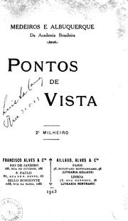 Cover of: Pontos de vista