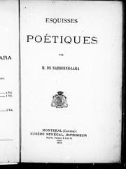 Cover of: Esquisses poétiques