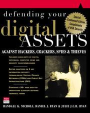 Cover of: Defending Your Digital Assets Against Hackers, Crackers, Spies, and Thieves
