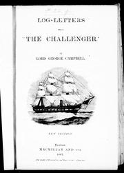 Log-letters from "The Challenger" by Campbell, George Lord