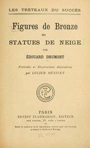 Cover of: Figures de bronze: ou, Statues de neige.