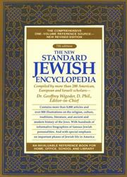 Cover of: The New standard Jewish encyclopedia