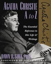Cover of: Agatha Christie A to Z by Dawn B. Sova