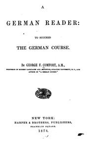 Cover of: A German Reader: To Secceed the German Course