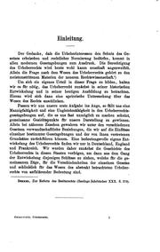 Cover of: Altes und neues zur Lehre vom Urheberrecht