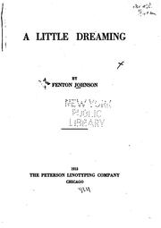 Cover of: A Little Dreaming