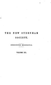 Cover of: A Handbook of the practice of forensic medicine v. 4 1865 by Johann Ludwig Casper