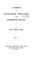 Cover of: A History of European Thought in the Nineteenth Century: (2): 2. unaltered ed. 4 vol.