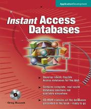 Cover of: Instant Access Databases
