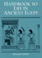 Cover of: Handbook to life in ancient Egypt