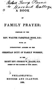 Cover of A Book of Family Prayer: With an Introductory Address on the Christian Duty of Family Worship