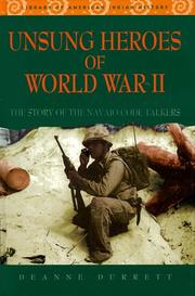 Cover of: Unsung heroes of World War II by Deanne Durrett