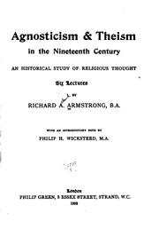 Cover of: Agnosticism & Theism in the Nineteenth Century