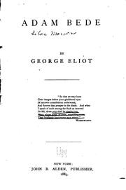 Cover of Adam Bede: Silas Marner