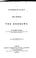 Cover of: A commentary on the Epistle to the Hebrews. Republ. under the care of E. Henderson