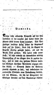 Cover of: Academische Freiheit und Disciplin: Mit besonderer Rã1⁄4cksicht auf die preussischen Universitã¤ten by Ludwig Heinrich von Jakob