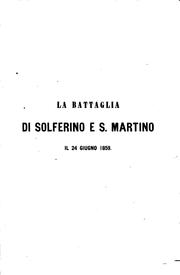 Cover of: Album di Solferino e San Martino by Antonio Buzzolla