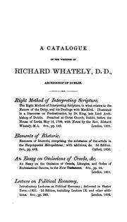 Cover of: A General View of the Rise, Progress, and Corruptions of Christianity by Richard Whately
