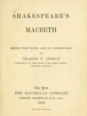 Cover of: Shakespeare's Macbeth by William Shakespeare