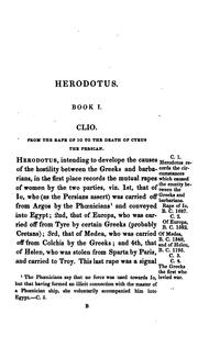 Cover of: An analysis of Herodotus, by the author of Analysis of Aristotle's Ethics and Rhetoric