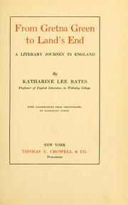 Cover of: From Gretna Green to Land's End by Katharine Lee Bates