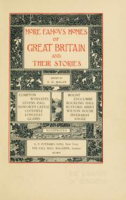 Cover of: More famous homes of Great Britain and their stories