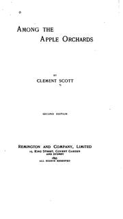 Cover of: Among the Apple Orchards by Clement Scott