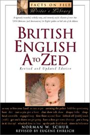 British English, A to Zed by Norman W. Schur, Richard Ehrlich