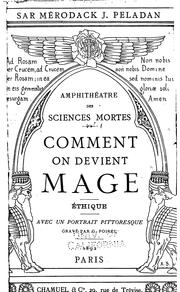 Cover of: Amphithéatre des sciences mortes by Joséphin Péladan