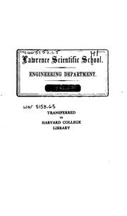 Cover of: An Elementary Course of Military Engineering