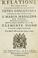 Cover of: Relatione delle pompe vaticane nella canonizatione de gloriosi santi Pietro d'Alcantara dell'Ordine de minori di S. Francesco, e Maria Madalena de Pazzi dell'Ordine de' Carmelitani