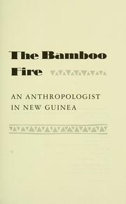 Cover of: The bamboo fire by Mitchell, William E.