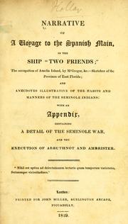 Narrative of a voyage to the Spanish Main, in the ship "Two Friends"