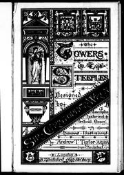 Cover of: The towers and steeples designed by Sir Christopher Wren by by Andrew T. Taylor.