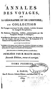 Cover of: Annuaire des Voyages de la Geographie pour l'année ... by Conrad Malte-Brun, Conrad Malte-Brun