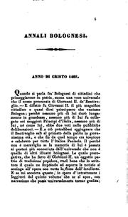 Cover of: Annali della città di Bologna ... al 1796 by Salvatore Muzzi, Salvatore Muzzi