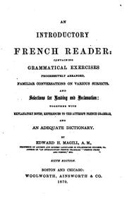 Cover of: An Introductory French Reader