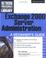 Cover of: Exchange 2000 server administration
