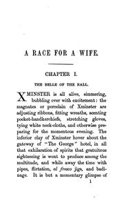 Cover of: A race for a wife