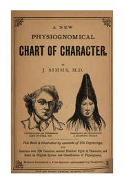Cover of: An Original and illustrated physiological and physiognomical chart