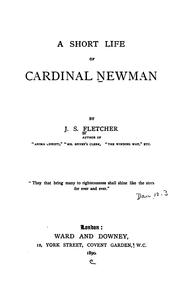 Cover of: A Short Life of Cardinal Newman