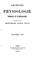 Cover of: Archives de physiologie normale et pathologique