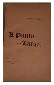 Cover of: A punto largo