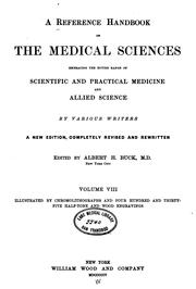 Cover of: A Reference handbook of the medical sciences embracing the entire range of scientific and ...