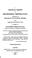 Cover of: A Practical Inquiry Into Disordered Respiration: Distinguishing the Species of Convulsive Asthma ...